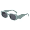 2022 New European and American fashion trend square-framed women's sunglasses, cross-border street style sunglasses, ins style manufacturer wholesale Item Picture